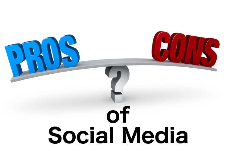 Pros and cons of social media