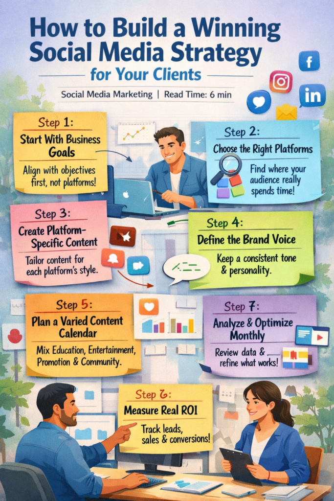 How to Build a Winning Social Media Strategy for Your Clients How to Build a Winning Social Media Strategy for Your Clients